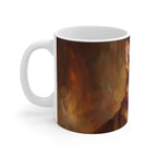Corgi Acrylic ceramic mug by Tritan, left handle
