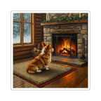 Corgi Acrylic vinyl sticker by Tritan, front