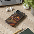 Pembroke Welsh Corgi Acrylic tough phone case by Tritan, on a desk