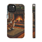 Pembroke Welsh Corgi Acrylic tough phone case by Tritan, front and side