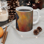 Dachshund Acrylic ceramic mug by Tritan, context