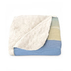 Dachshund Acrylic sherpa blanket by Tritan, folded
