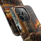 Dachshund Acrylic tough phone case by Tritan, close-up