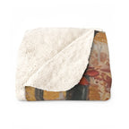 English Bulldog Acrylic sherpa blanket by Tritan, folded