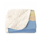 English Bulldog Acrylic sherpa blanket by Tritan, folded