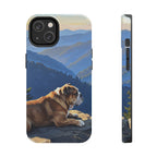 English Bulldog Acrylic tough phone case by Tritan, front and side