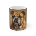 English Bulldog Acrylic ceramic mug by Tritan, front