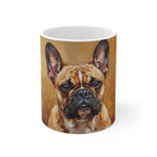 French Bulldog Acrylic ceramic mug by Tritan, front