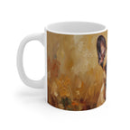 French Bulldog Acrylic ceramic mug by Tritan, left handle