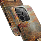 French Bulldog Acrylic tough phone case by Tritan, close-up