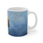 French Bulldog Acrylic ceramic mug by Tritan, right handle