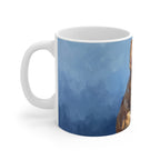 French Bulldog Acrylic ceramic mug by Tritan, left handle