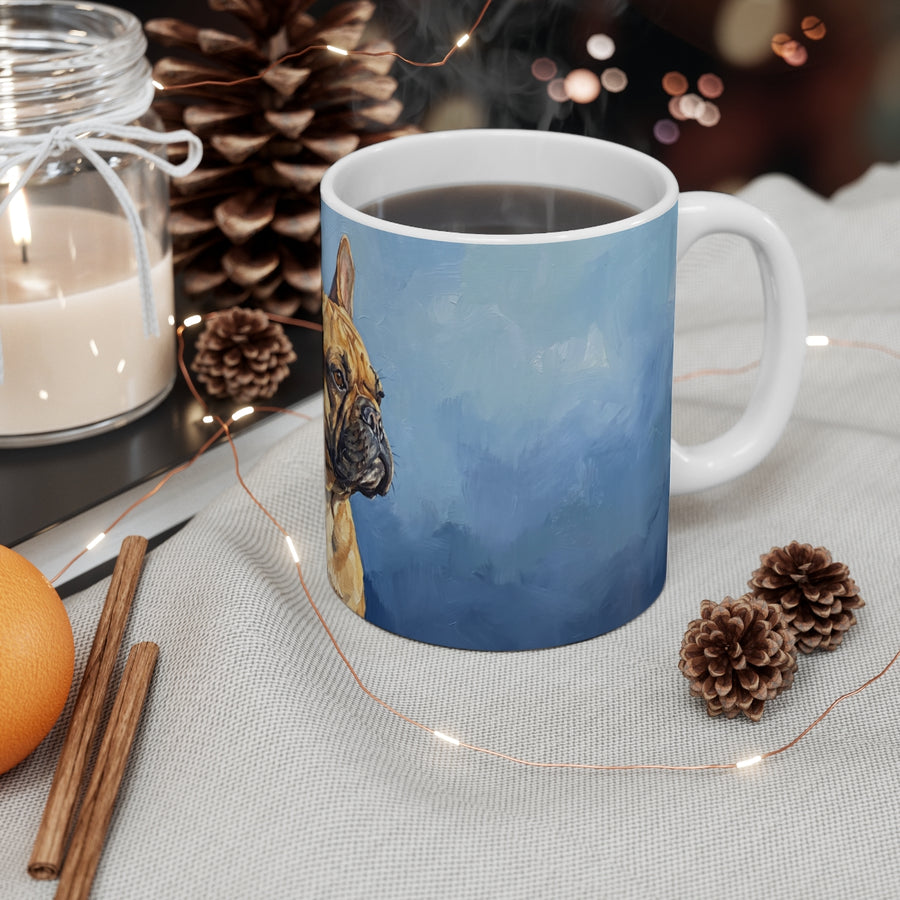 French Bulldog Acrylic ceramic mug by Tritan, context