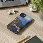 French Bulldog Acrylic tough phone case by Tritan, on a desk