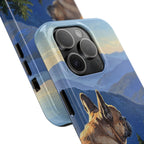 French Bulldog Acrylic tough phone case by Tritan, close-up