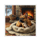 French Bulldog Acrylic vinyl sticker by Tritan, front