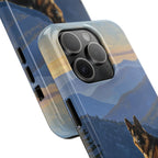 German Shepherd Acrylic tough phone case by Tritan, close-up
