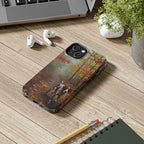 German Shorthaired Pointer Acrylic tough phone case by Tritan, on a desk