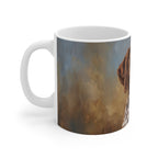 German Shorthaired Pointer Acrylic ceramic mug by Tritan, left handle