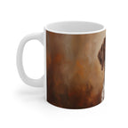 German Shorthaired Pointer Acrylic ceramic mug by Tritan, left handle