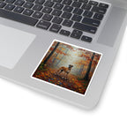 Great Dane Acrylic vinyl sticker by Tritan, on a laptop