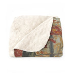 Great Dane Acrylic sherpa blanket by Tritan, folded