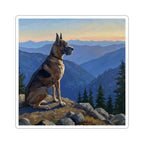 Great Dane Acrylic vinyl sticker by Tritan, front