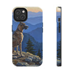Great Dane Acrylic tough phone case by Tritan, front and side