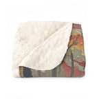 Havanese Acrylic sherpa blanket by Tritan, folded