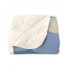 Havanese Acrylic sherpa blanket by Tritan, folded