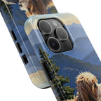 Havanese Acrylic tough phone case by Tritan, close-up
