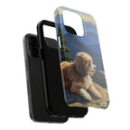 Havanese Acrylic tough phone case by Tritan, two-piece layers