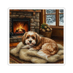 Havanese Acrylic vinyl sticker by Tritan, front