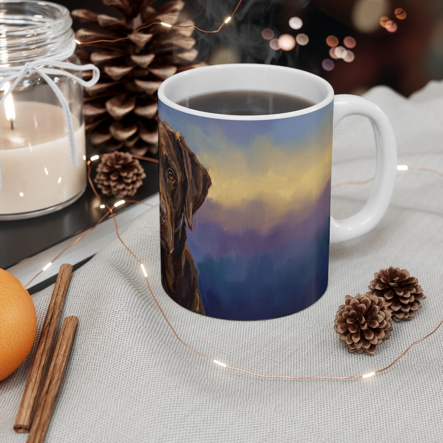 Labrador Retriever Acrylic ceramic mug by Tritan, context