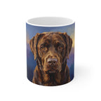 Labrador Retriever Acrylic ceramic mug by Tritan, front