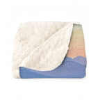 Labrador Retriever Acrylic sherpa blanket by Tritan, folded