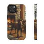 Labrador Retriever Acrylic tough phone case by Tritan, front and side