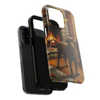 Labrador Retriever Acrylic tough phone case by Tritan, two-piece layers