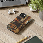 Labrador Retriever Acrylic tough phone case by Tritan, on a desk