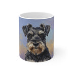 Miniature Schnauzer Acrylic ceramic mug by Tritan, front