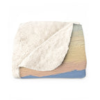 Miniature Schnauzer Acrylic sherpa blanket by Tritan, folded
