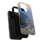 Miniature Schnauzer Acrylic tough phone case by Tritan, two-piece layers
