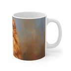 Pomeranian Acrylic ceramic mug by Tritan, right handle