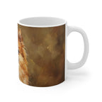Pomeranian Acrylic ceramic mug by Tritan, right handle