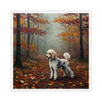 Poodle Acrylic vinyl sticker by Tritan, front