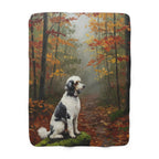 Poodle Cozy Set — 2-Piece Blanket + Mug Gift Set | Autumn Woods | Tritan