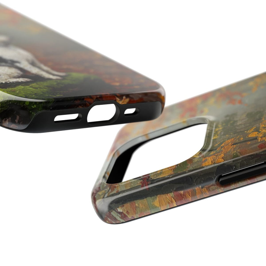 Poodle Acrylic tough phone case by Tritan, side