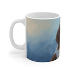 Poodle Acrylic ceramic mug by Tritan, left handle
