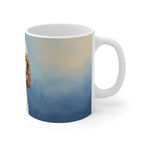 Poodle Acrylic ceramic mug by Tritan, right handle