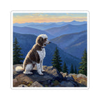 Poodle Acrylic vinyl sticker by Tritan, front
